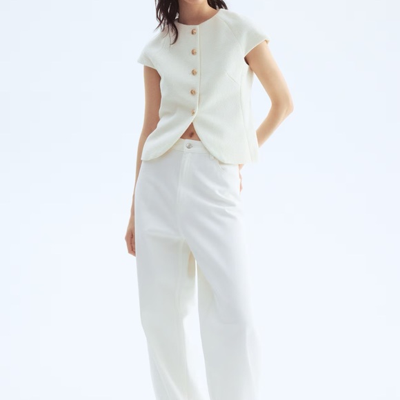 H&M Button-Front Top - Picture 3 of 10